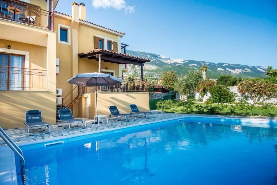 Villa Irida Afrato Kültér fotó